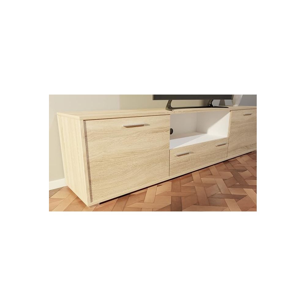 Mueble de salón y TV Composición para salón, cambrian y gran espacio de almacenamiento