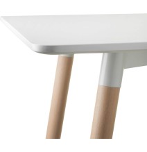 copy of Mesa de Comedor o Cocina de 120 cm Lacada Blanca 76x120x80 Cm – Alta Resistencia y Durabilidad