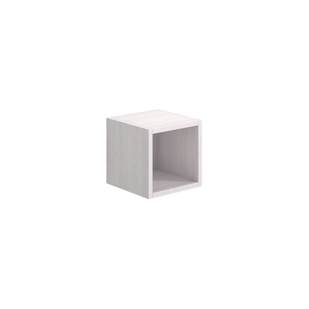 Meyvaser Mueble de salón y TV Conjunto muebles de salón apilable 301 Cm Ancho Color madera y blanco